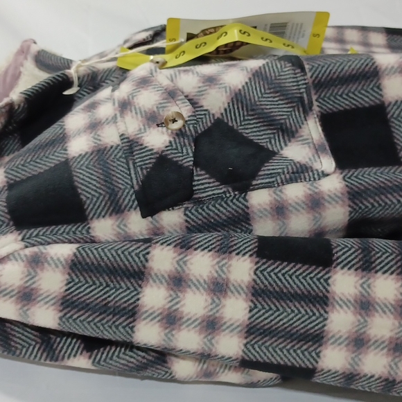 NWT Soho Threads Plaid Sherpa Jacket S - Picture 8 of 13